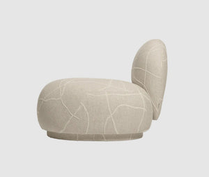Rico Sofa Open End Right - Can Lis Sand/Off-White