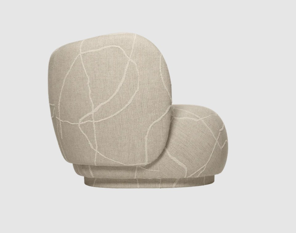 Rico Sofa Armrest Left - Can Lis Sand/Off-White