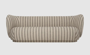 Rico Sofa 3-seater - Louisiana Sand/Off-White
