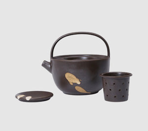 Koyo Teapot Dark Brown/Buff