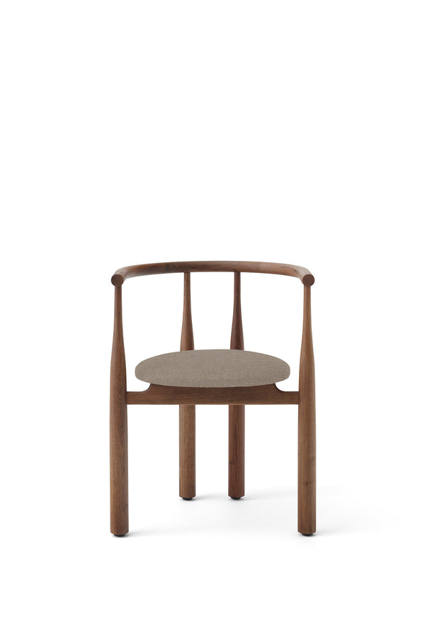 Chaise Bukowski · New Works Walnut · Romo Linara 342