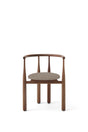 Chaise Bukowski · New Works Walnut · Romo Linara 342